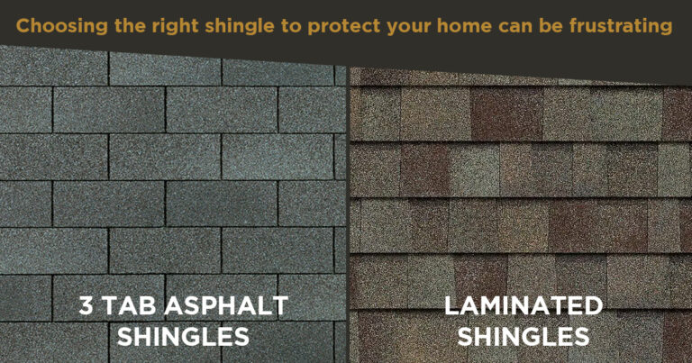 3-Tab Asphalt Shingles vs. Laminated Shingles Old Pro Roofing